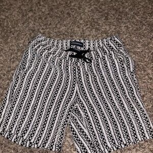 Black and White Aeropostale Shorts